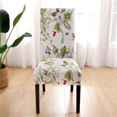 Printed Chair Covers Stretch Dining Room Chair Covers Wedding Banquet Home Decor