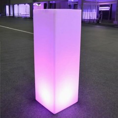 LED Color Square Light Pillar – Party Glowing Post/Decor/Path Lights – (31.5″)