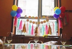 Tissue Paper Tassel Garland 40pcs Tassels Per Package 12 Inch Long