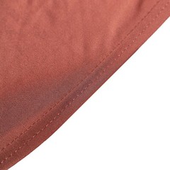 10 Terracotta Spandex Fitted Banquet Chair Covers Wedding Reception Decorations