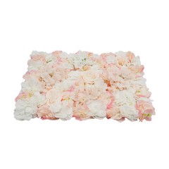 6Pcs Artificial Silk Flower Wall Panel Floral Backdrop Party Wedding Decoration