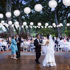Paper Lanterns Decorative, White Hanging Round Chinese Lanterns with Lights f…