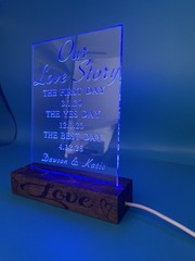 wedding Custom Made Led sign custom