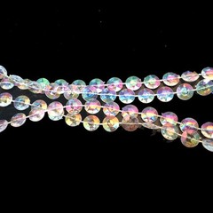 99FT Iiridescent Acrylic Crystal Bead Garland Diamond Strand Wedding Decoration