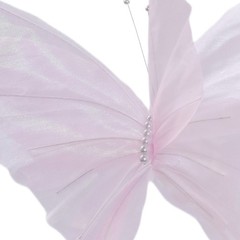 Artificial Butterfly Decorations Giant 3-head Butterfly Decoration for Wedding