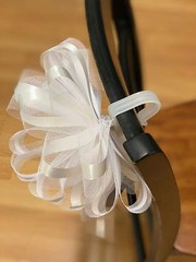 Church Pew Clips for Wedding Decorations – Set of 12, Heavy Duty Plastic Hooks