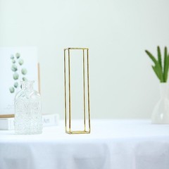 GOLD 8″ tall 3D Metal Wire Letter I Party Wedding Reception Backdrop Supplies