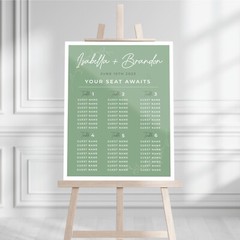 Wedding Seating Chart, Personalized Wedding Welcome Sign, Party Decorations