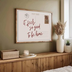 Warm Healing and Cozy Home Decor Print Retro Apartment Aesthetic Vintage Post…