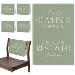 Reserved Seating Cloth Weddings Memorials Family Events Easy Care Flannelette US