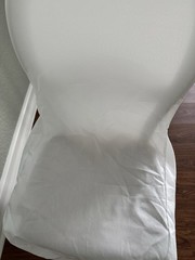 Folding white Chair Covers 15 Pcs, Polyester Universal Standard