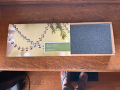 6′ Smith & Hawken Crystal Garland Wedding Christmas Holiday Decor NWT NEW
