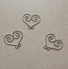 120PCS Metal Silver Jewelry Hook Hanger Chandelier Crystal Bead Part Connectors
