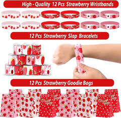 208PCS Strawberry Party Favors, Berry First Birthday Decor, Theme Decorations fo