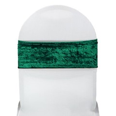 High Quality 4 Way Velvet Stretch Spandex Bands (Pack of 10), Chair Sashes