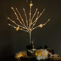 White Bushes Centerpiece LED LIGHTS Wedding Party Decorations WHOLESALE