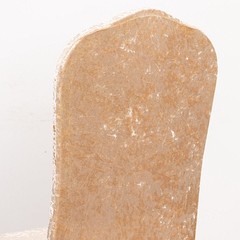 BEIGE Fitted Spandex Crushed Velvet Stretchable Banquet CHAIR COVER Party Events