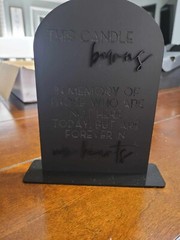 Wedding Decor (Dusty Blue, Black, and White)