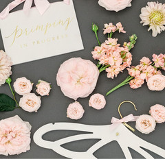 New Wedding Hanger & Sign Set GROOM’S ENTOURAGE & PRIMPING IN PROGRESS Style Me