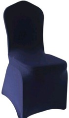 20 Navy Blue FOLDING Stretch SPANDEX CHAIR COVERS Event Reception Decorations