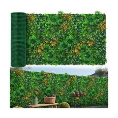 Grass Wall Panels Roll, 40″x120″(33.33 SQFT) Artificial Grass Backdrop Wall w…
