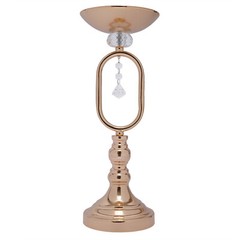 Retro 10 Candle Holder Wedding Centerpieces Gold Flower Vase Home Decor Party US