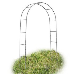 7.9 ft Metal Green Stand Arch Wedding Party Prom Garden Floral Decoration US