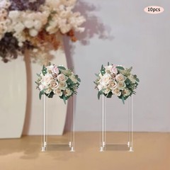Clear Flower Stand, Acrylic Flower Stand, Wedding Flower Vases