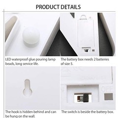 Creation Core 8.7″ Tall Large LED Laugh Marquee Signs Battery Operated Warm W…