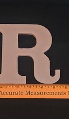 “MR & MRS” HAND MADE – STANDUP WOOD SIGN – PAINTABLE – EUC!*!