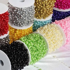 3 mm Faux Pearl Beads 62 feet Party Supplies Wedding Event Decorations SALE
