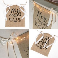 Here Comes the Toys Games Bride, Wedding Banner Party Bunting Garland Decor gift