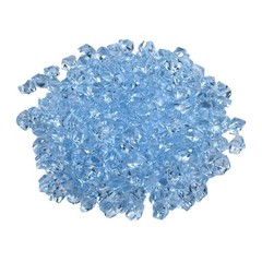 200*Acrylic Stones Highly Transparent Plastic Gems Colorful Fish Tank Decoration
