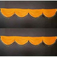 2 Meter Velvet Tassel Swag Drape Panel Wedding Stage Background Party Decor