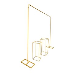 Gold Balloon Stand with Flower Stands Metal Wedding Stand Wedding Backdrop