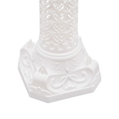 Wedding Roman Column Landscaping Pillar Heart-shaped Pattern Flowerpot Holder