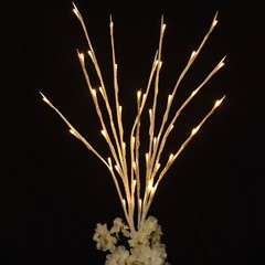 White Bushes Centerpiece LED LIGHTS Wedding Party Decorations WHOLESALE