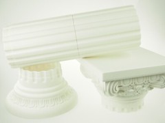 BULK 4-Count Case Large Standing Roman Greek Pillars Columns Rubber Shatterproof
