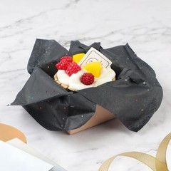 Phinus 30 Sheets Gift Bag Tissue Paper, 20 x 14 1 sheet (Pack of 30), Black