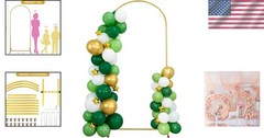 Elegant 6FT Wedding Arch Stand – Perfect for Holidays, Graduations, and More