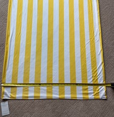 Arch Backdrop Cover Yellow And White Striped Bridal Baby Shower Party