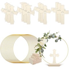 24 Pcs Baptism Centerpiece Decoration for Tables First Communion 12 24pcs