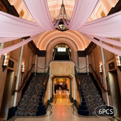 Wedding Ceiling Draping, Backdrop Curtains for Party Ceremony Stage Decoration