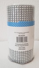 New YAMA Crafting Bling RIBBON Silver Rhinestone Mesh Wrap Ruban Strass 6″ X 3yd