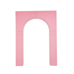 7 ft PINK Spandex Wedding Arch Cover for Arc de Triomphe Stand
