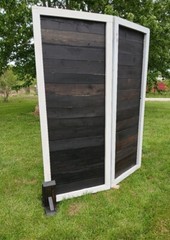 New Rustic Farmhouse Wood 3 Panel Backdrop Decor Display Wall- Weddings, Events