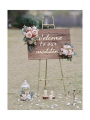 MISSPIN Artificial Flowers DIY Box Set Fake Roses Bouquet Brida… Fast USA SHIP