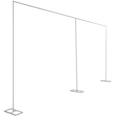 19.7*9.8ft Garden Arch For Wedding Bridal Party Decoration Prom Flower Stand