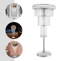 Flower Stand, Wedding Flower Stand with LED, 4 Tier Flower Stand