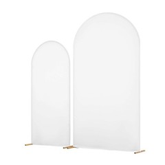 VEVOR Arch Backdrop Stand Metal Arch Backdrop Stand 7.2 ft and 6 ft with Cover